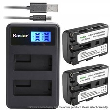 LCD2 Charger Combo For Sony NP-FM50 DCR-TRV950 DSR-PDX10 HDR-HC1 SR1 UX1 HVR-A1U