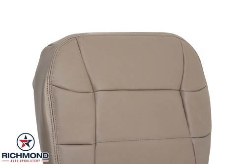 Lincoln Navigator 2001 - repuesto inferior lateral del conductor cuero cubierta de asiento bronceado - Imagen 7 de 14