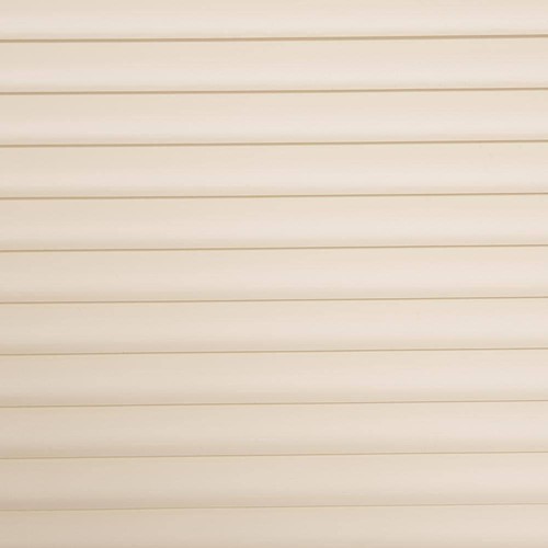 Home Basics Mini Blind 36-1/2|"W x 64"L Backside Room Darkening Cordless Ivory - Picture 3 of 6