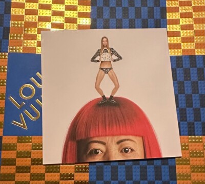 Louis Vuitton Yayoi Kusama Catalog with Stickers 2023 