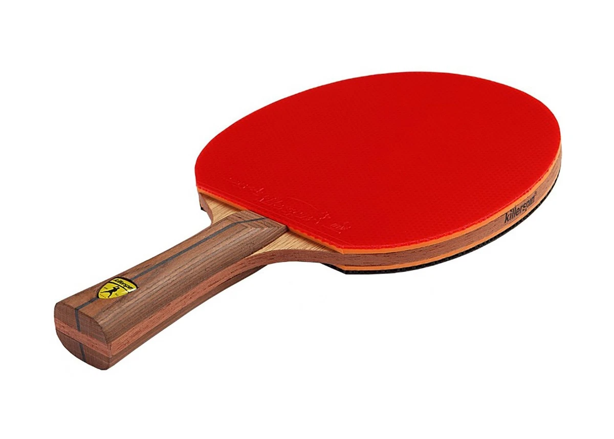 Killerspin Jet800 SPEED N2 Ping Pong Paddle with Storage Case Red/Black  825509110117