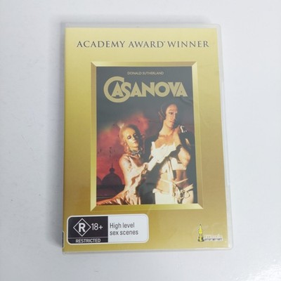 Casanova DVD PAL Region Free - Federico Fellini Umbrella Donald Sutherland