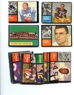 1962 Topps Football Card Lot Starter Set 19 Different F/VG