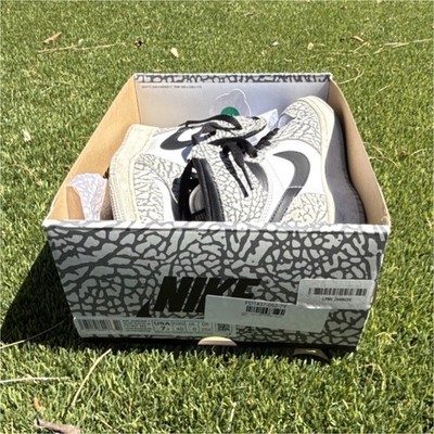 Nike Air Jordan 1 Retro OG High White Cement Elephant Print Leather DZ5485-052