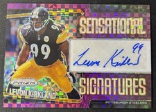Levon Kirkland 2025 Panini Prizm Sensational Signatures /49 Autograph Purple