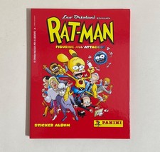 Album completo + card Limited Rat Man figurine all'attacco ed. panini comics