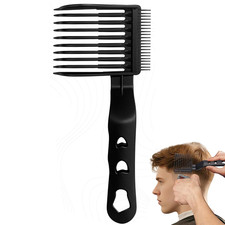 Blend Friend Fade Comb Set Black Professional Barber Combs for Men  Boys, Self