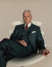 Mad Men: John Slattery Authentic Hand Signed 10x8 Photo SEE VIDEO PROOF [19678]