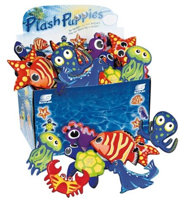 Sunflex PlashPuppies Allstars 1 Stück sortierte Motive Wassertiere NEU