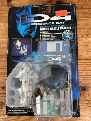 1996 Trendmasters ID4 Independence Day Defend New York City Micro Battle Playset