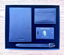 Amex Centurion 25th Anniversary Gift Box Hong Kong limited Leather Set New