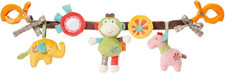 68400904/K94 FEHN Kinderwagenkette Classic Stars, Safari NEU