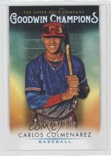 2021 Upper Deck Goodwin Champions Blank Back Carlos Colmenarez #11 o1h
