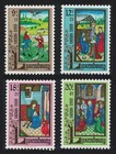 Illustrations from 16th-century 'Book of Hours' 4v Luxembourg 1988 MNH