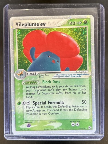 2004 Pokemon EX Hidden Legends Vileplume #100/101