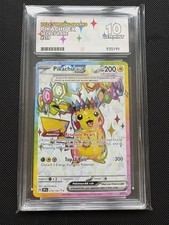 ACE 10 Pikachu EX 219/191 Surging Sparks Secret Rare Pokemon Card