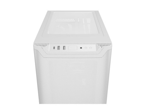be quiet! BGW75 PURE BASE 501 Airflow White ABS / Steel / Tempered Glass ATX - Afbeelding 4 van 5