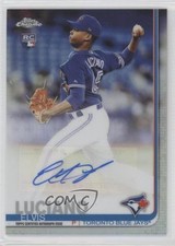 2019 Topps Chrome Update Target Auto Elvis Luciano #CUA-EL Auto 9x7