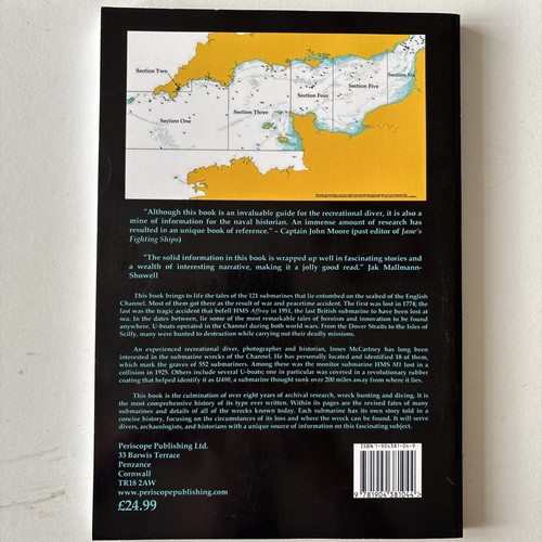 Lost Patrols: Submarine Wrecks of the English Channel By Innes McCartney - Picture 2 of 5