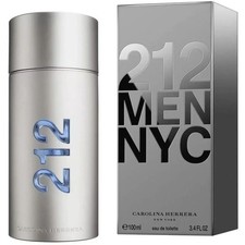 New in box 212 NYC Men's Eau De Toilette Spray 3.4 oz/ 100 ml
