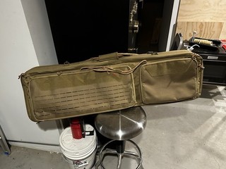 TAC 46” Coyote Brown 2 Gun Rifle Soft Case Padded Great Condition No Wear