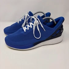 Kizik Athens Hands Free Slip On Shoes Mens 10.5 EE Womens 12 EE Blue Sneakers