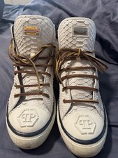 philipp plein python skin hi top sneakers eu ...