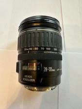 Canon EF 28-135mm f/3.5-5.6 IS USM Black Photography Lense Camera Lens