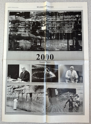 Beilage * Frankfurter Allgemeine Zeitung FAZ * DIE THEMEN DES JAHRES 2000 *