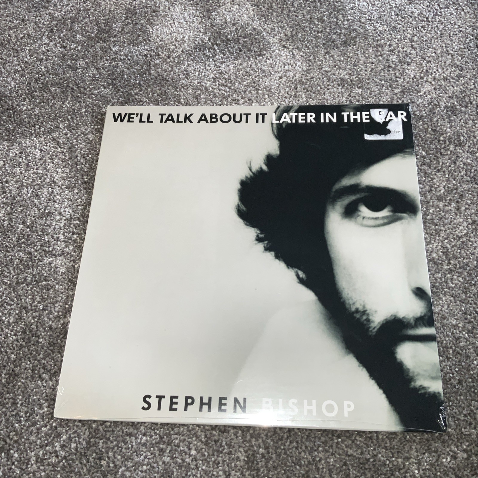 We'll Talk About It Later in the Car by Stephen Bishop (Record, 2019) New Sealed