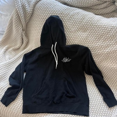 Alpha black zip up hoodie