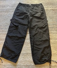 Barely Worn No Boundaries Black Tie Bottom Pants Size L Item PHK7119