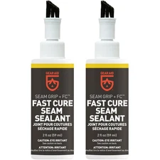Gear Aid Seam Grip 2 oz. FC Fast Cure Waterproof Tent Seam Sealant - 2-Pack