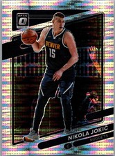 2021-22 Donruss Optic Target Exclusive SP Silver Pulsar Prizm Nikola Jokić