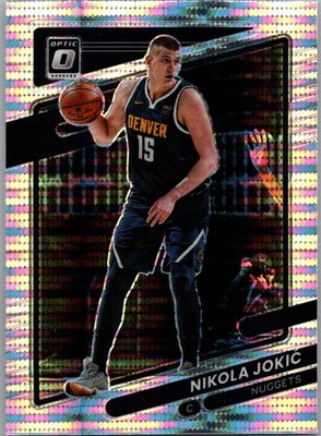 2021-22 Donruss Optic Target Exclusive SP Silver Pulsar Prizm Nikola Jokić