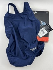 Speedo Women's ProLT Super Pro One Piece Swimsuit - Solid Navy, Size 26