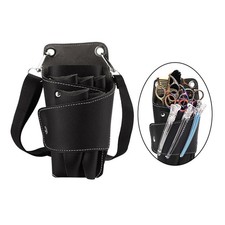 Pochette de coiffure en cuir, sac à outils de coiffure portable pour salon