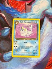Dark Vaporeon 45/82 Uncommon Team Rocket Pokemon Unlimited Moderately Played on eBay