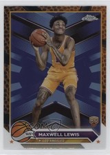 2023-24 Topps Chrome Orange Basketball Refractor Maxwell Lewis #16 1hs9