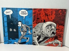 💥Graphic Story Magazine 14 & Witzend 8 Comix Lot Basil Wolverton 1 Day Ship!👍