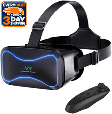 VR Headset for Phone with Controller, Virtual Reality Goggles for Kids & Adult 3 image
