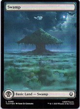 Swamp () L Basic Land — Swamp Foil Avatar: The Last Airbender 289 NM