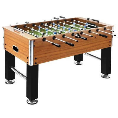 Design Tischkicker Kickertisch Mit Balleinwurf Aus Stahl 140x74,5x87,5 Cm - Bild 1 von 4