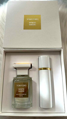 Tom Ford WHITE SUEDE Eau De Parfum 2 Pieces Gift Set - 1.7 Oz. + 0.34 Oz.