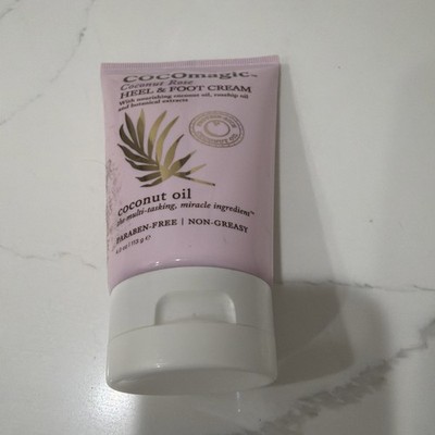 COCOMAGIC  HEEL & FOOT CREAM W/ COCONUT OIL SHEA BUTTER  8oz Deeply moisturize