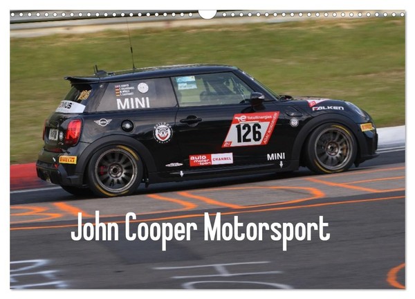 "Calendar 2027 · US Version · John Cooper Motorsport (Wall Calendar 2027 17\" × 12"-image