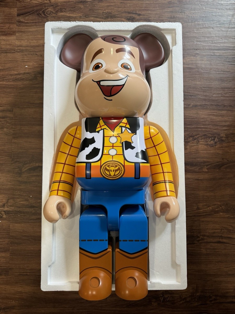 Medicom Toy Story Woody 1000% Bearbrick Figure | eBay