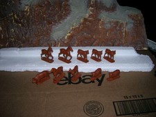 AUBURN RUBBER TOY 1950'S FARM/ RANCH ANIMALS COLT CALVES SHEEP PIG VINYL/RUBBER