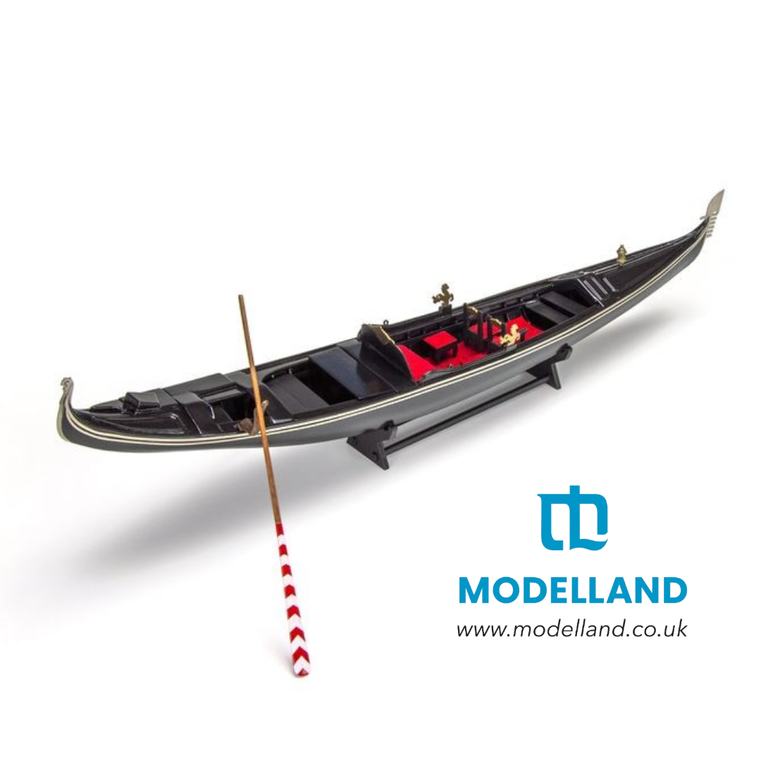 Amati A571 Venetian Gondola Model Kit Scale 1/25