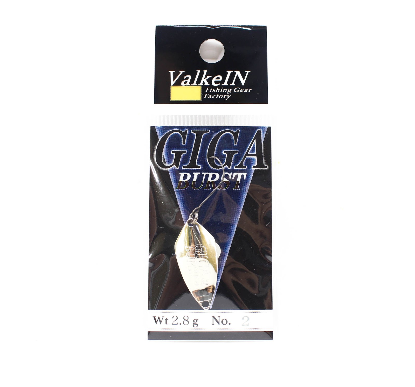 Valkein Spoon Giga Burst 2.8 grams Sinking Lure No.2 (0147)